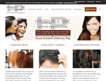 Tablet Screenshot of hairplacenyc.com